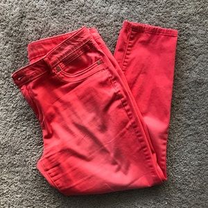 Coral pants